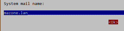 postfix RPI