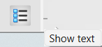 VirtualBox : show text