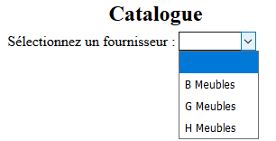 Affichage du contenu d'une table MySQL en PHP